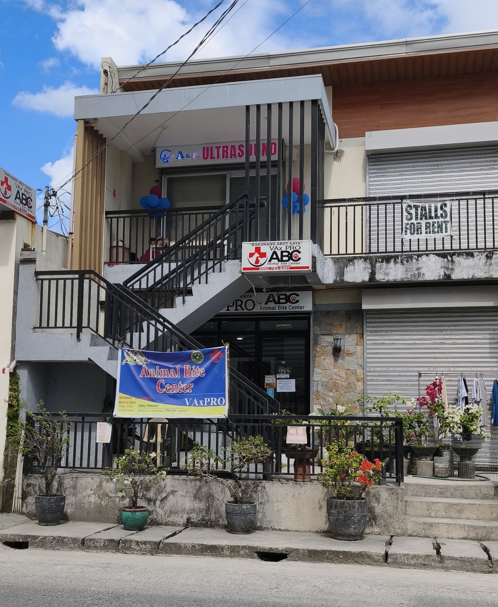A&A Ultrasound Clinic exterior in Bacolor, Pampanga